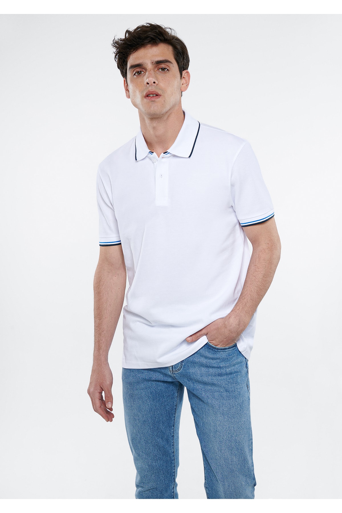 تی شرت مردانه ماوی 739172154