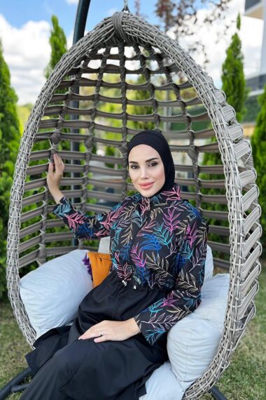 لباس شنا حجاب زنانه رمسا مایو Remsa-R038-BEREN – 19351 | Remsa Mayo