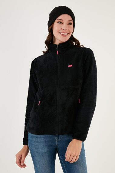 زیپ دار سویشرت زنانه للا 5907017 – 19351 | Lela