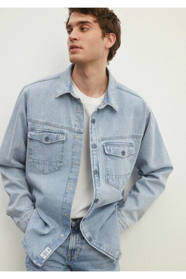 پیراهن مردانه ماوی | 210845 Mavi