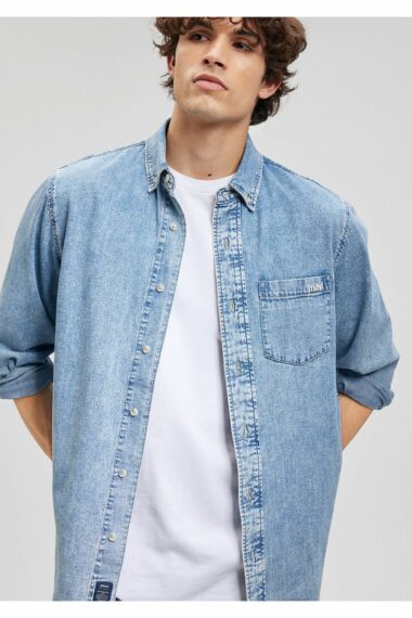 پیراهن مردانه ماوی | 211065 Mavi