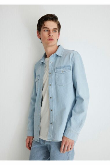 پیراهن مردانه ماوی | 210909 Mavi