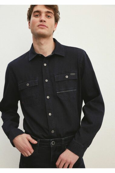 پیراهن مردانه ماوی | 210909 Mavi