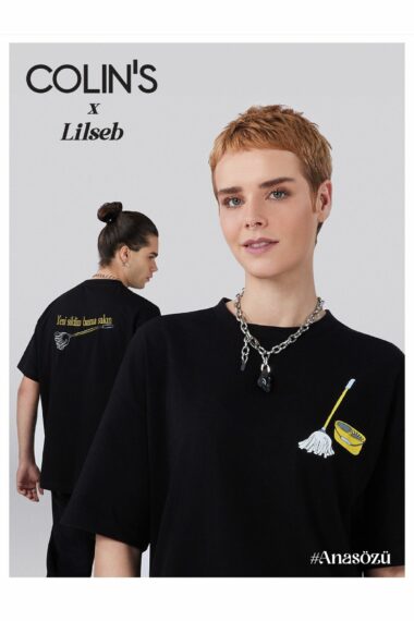 تی شرت زنانه کولینز | .CL1072009_Q1.V1_BLK Colin’s