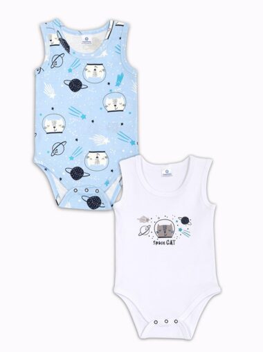 بادی نوزاد پسر لوجی بیبی کد LG-4114-7 | LUGGİ BABY