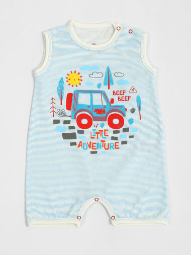 سرهمی نوزاد پسر لوجی بیبی کد LBY-02331 | LUGGİ BABY