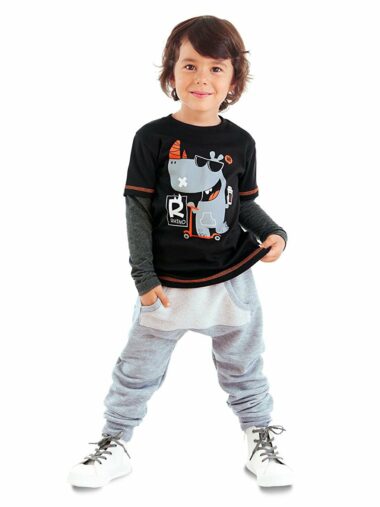 ست لباس ورزشی پسرانه دنو کیدز کد CFF-23K1-027 | Denokids