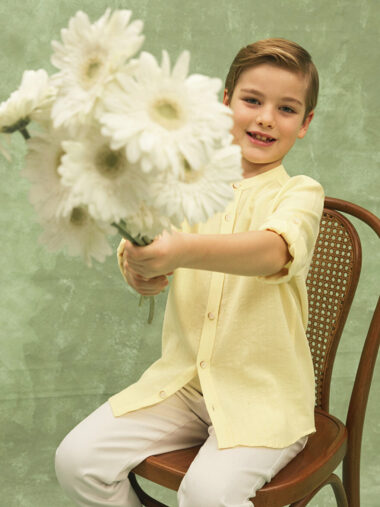 پیراهن پسرانه ال سی وایکیکی کد S4AY94Z4 | LCW Kids