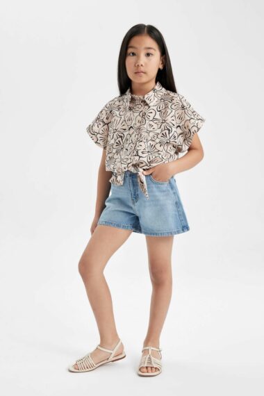 شلوارک دخترانه دفاکتو | B5037A824SM Defacto