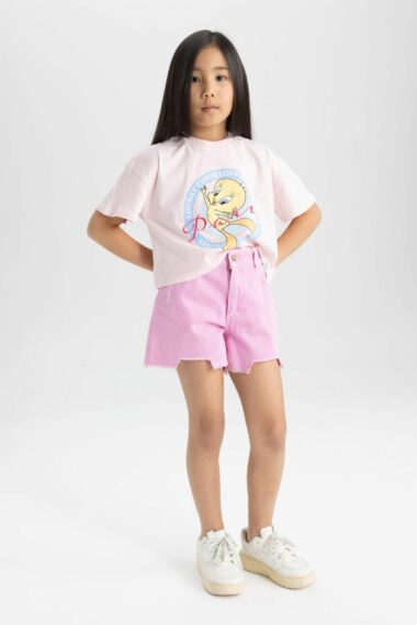 شلوارک دخترانه دفاکتو | B5048A824SM Defacto