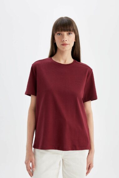 تی شرت زنانه دفاکتو | A9428AX24AU Defacto