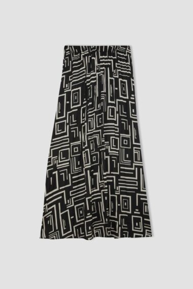 دامن زنانه دفاکتو | D1352AX24HS Defacto