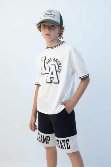 تی شرت پسرانه دفاکتو | C3900A824HS Defacto