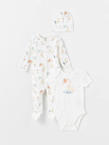 نوزاد دختر ال سی وایکیکی کد W4BK34Z1 | LCW baby