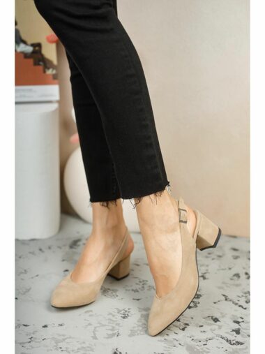 کفش پاشته بلند زنانه موگو کد DPRMGGZHW711 | Muggo