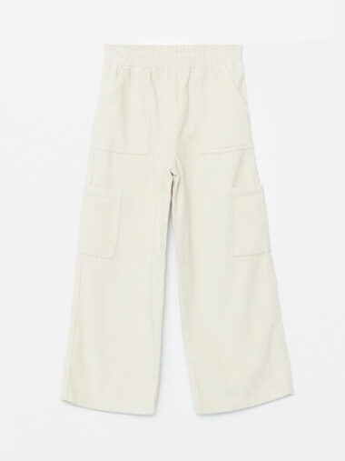 شلوار کارگو دخترانه ال سی وایکیکی کد W4AQ55Z4 | LCW Kids