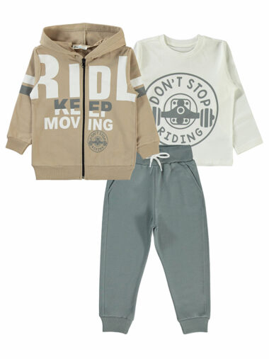 ست لباس ورزشی پسرانه سیویل کد 25004303624W1 | Civil