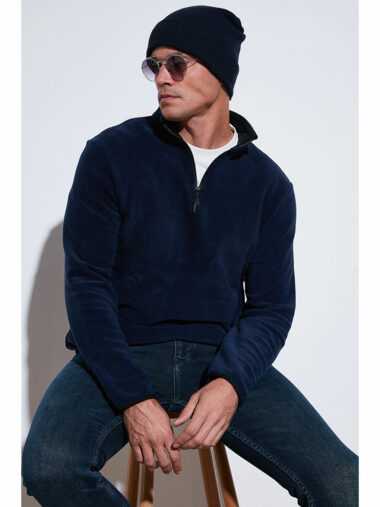 سویشرت زیپ دار مردانه بوراتی کد 5906003 – 21164 | Buratti