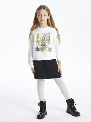 سویشرت دخترانه ال سی وایکیکی کد W3J531Z4 – FEL | LCW Kids