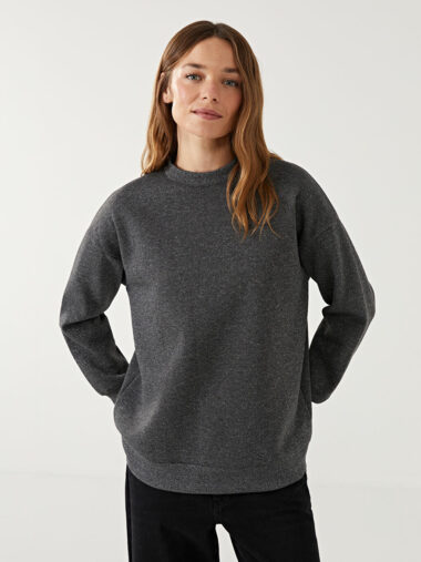 سویشرت تونیک زنانه ال سی وایکیکی کد W4KA54Z8 – HLN | LCW Modest