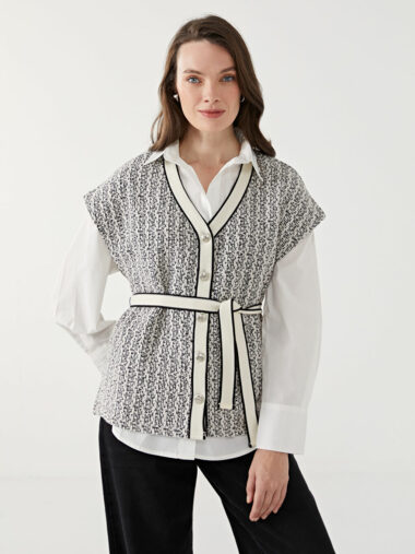 جلیقه زنانه ال سی وایکیکی کد W4L762Z8 – LPT | LCW Grace