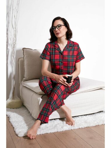 ست پیژامه زنانه للا کد 6571010 – 37333 | Lela