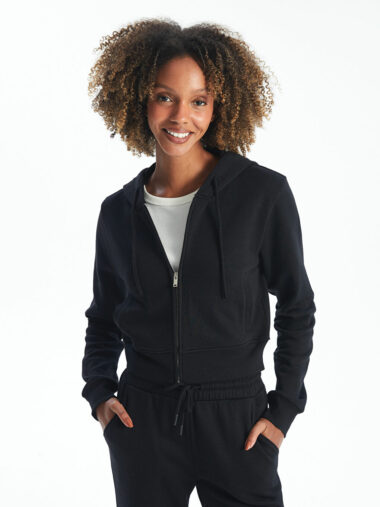 سویشرت زیپ دار زنانه ایکس ساید کد W4CN06Z8 – CVL | XSIDE