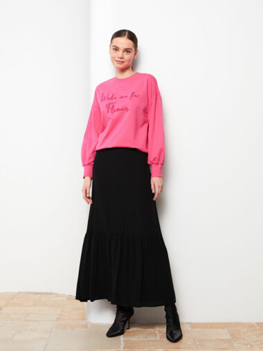 دامن زنانه ال سی وایکیکی کد W2FT85Z8 – RQL | LCW Modest