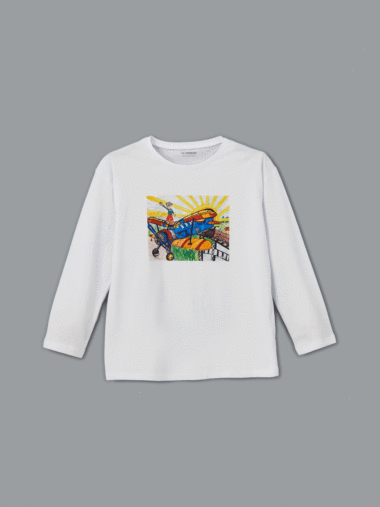 تی شرت زنانه – مردانه ال سی وایکیکی کد W4L188Z4 – FFB | LCW Kids