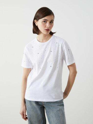 تی شرت زنانه ال سی وایکیکی کد S54591Z8 – Q6K | LCW Vision