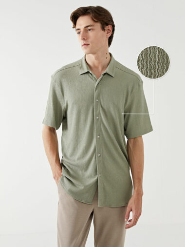 پیراهن مردانه ال سی وایکیکی کد S56042Z8 – YVL | LCW Vision