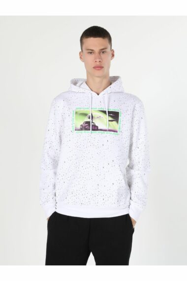 سویشرت مردانه کولینز | .CL1060038_Q1.V2_WHT Colin’s