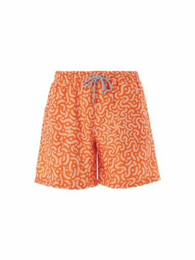 شورت شنا مردانه لاپیه نو کد LAP-S137-TURUNCU – 20013 | LAPİENO