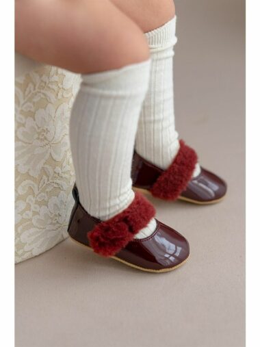 کفش قبل از راه رفتن نوزاد دختر فرست استپ کد  | First Step