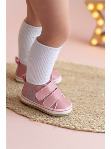 کفش قبل از راه رفتن نوزاد دختر فرست استپ کد  | First Step