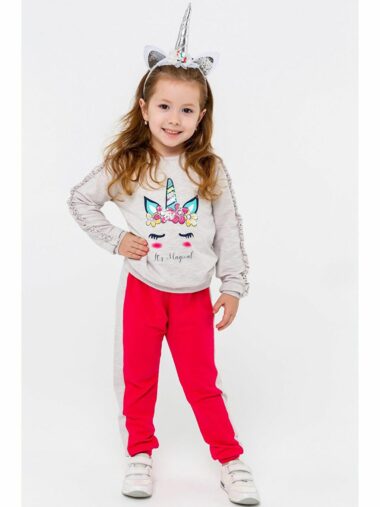 ست لباس ورزشی نوزاد دختر بریز کد  | Breeze