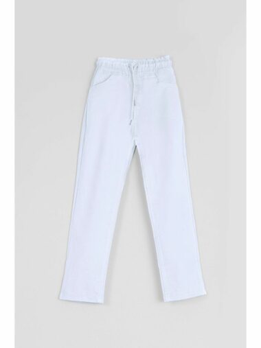 شلوار پسرانه آی جی ان کد 23NİSANBAĞCIKLIBEYAZ – 20063 | ajn