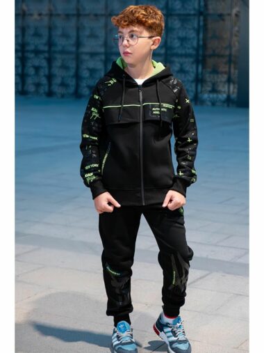 ست لباس ورزشی پسرانه پینا کیدز کد ESF.00020 – 2594 | Pina Kids