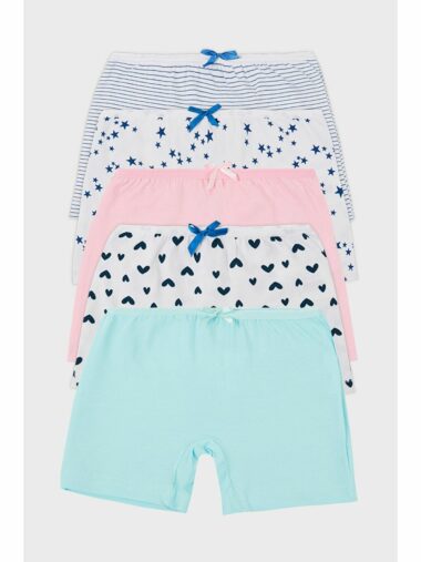 شورت باکسر دخترانه للا کد 6651008YILDIZ – 23173 | Lela