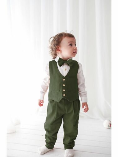 کت و شلوار نوزاد پسر کتز کیدز کد CTZYELASKTKM0001 – 18547 | Catz Kids