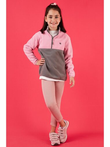 سویشرت دخترانه للا کد 5905004 – 37284 | Lela