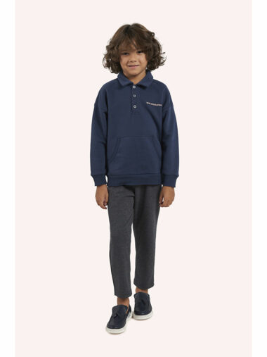 سویشرت پسرانه پانچو کد 2421BK08028 – 20028 | پانچو