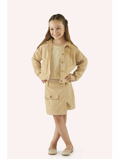 کت دخترانه پانچو کد 2421GK22004 – 19928 | پانچو