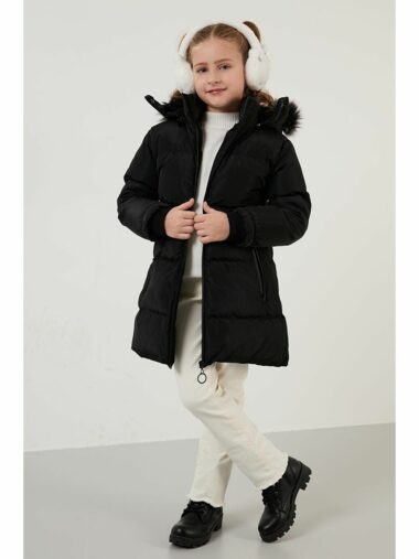 کاپشن دخترانه للا کد 5760072 – 19351 | Lela