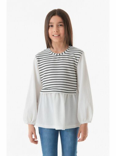 بلوز دخترانه فول مودا کد 24YCCK4484205084 – 19965 | Fullamoda