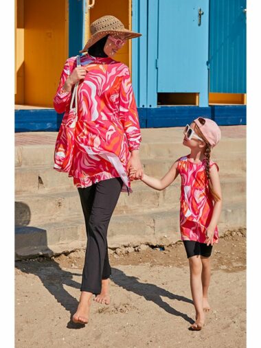 ست لباس شنا دخترانه مارینا کد K2322 – 18686 | Marina