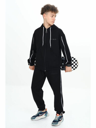 ست لباس ورزشی پسرانه جاسین مینی کد GRPCM00019483 – 19351 | Cansın Mini