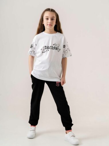 ست دخترانه میسیل کیدز کد KC-6106-TK – 19351 | Mışıl Kids