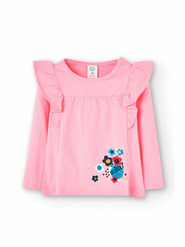 تی شرت دخترانه بوبولی کد 207087-3818 – 23173 | Boboli