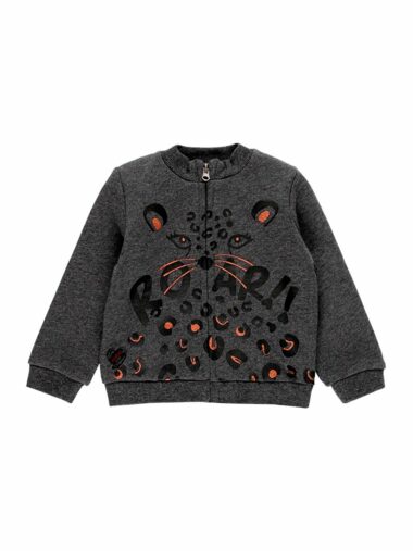 سویشرت زیپ دار دخترانه بوبولی کد 245089-8124 – 29666 | Boboli